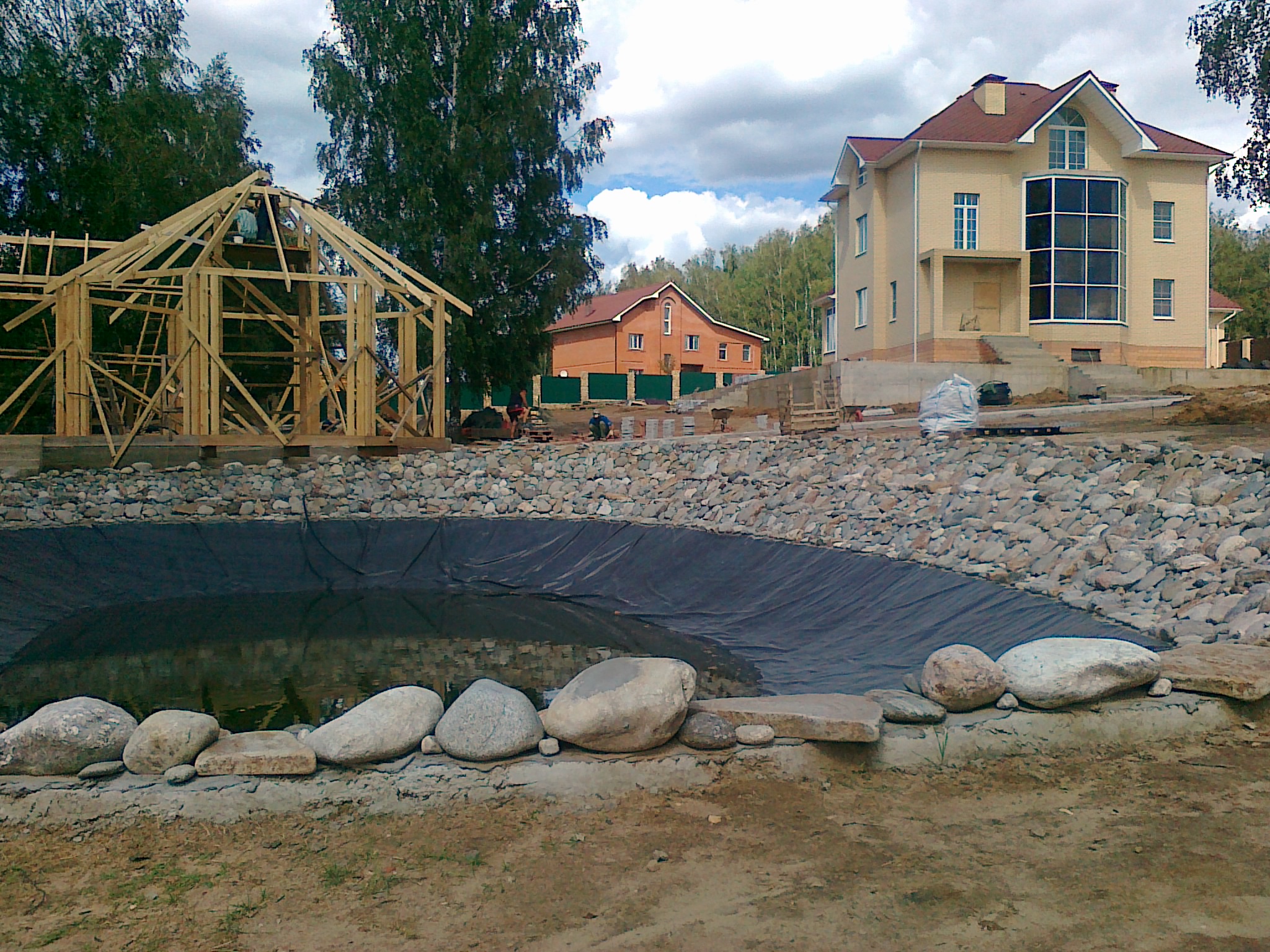 Таунхаусы, озеленение, фото 3