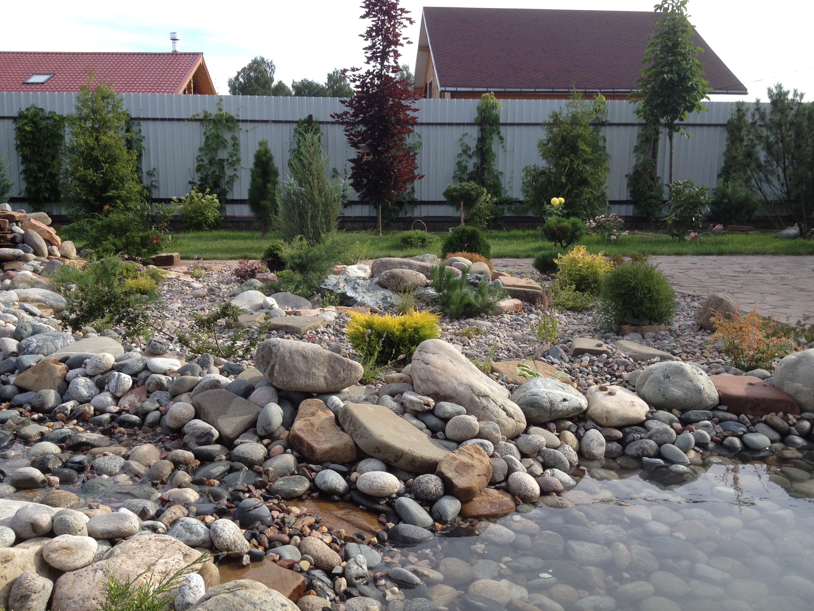 Альпийская горка и пруд, фото 7