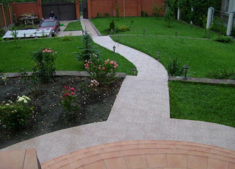 Садовые дорожки — фото 13